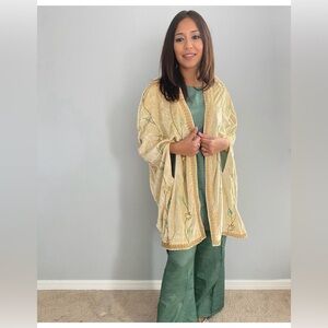 COPY - Velvet Cape Dress